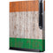 Ireland Flag Dark Wood Playstation 3 & PS3 Slim Skin